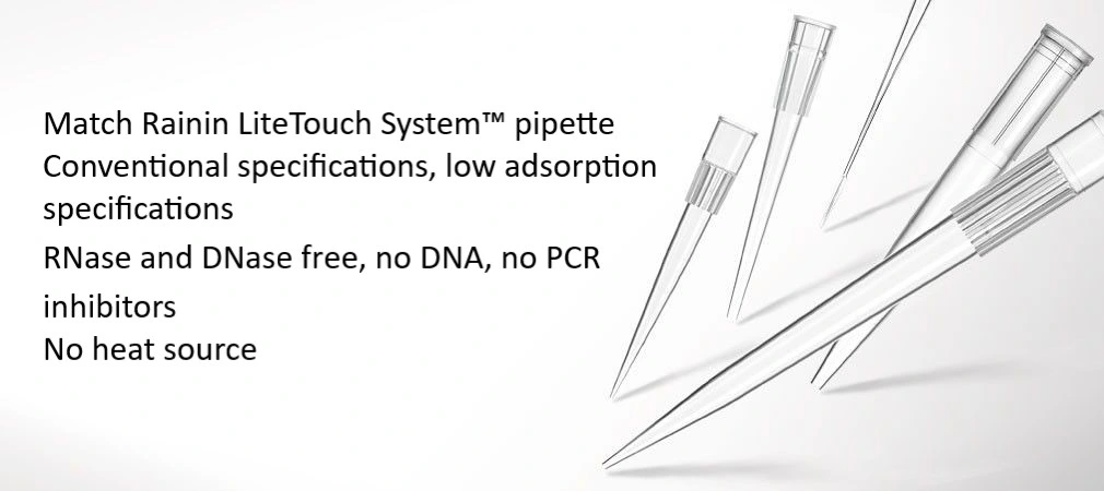 Rainin Lts 1000UL Tips with Filter, Sterile, 96 Tips